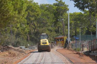 Keşefli Mahallesi’nde 2 kilometrelik yol asfaltla buluştu