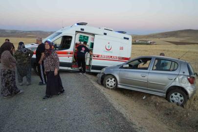 Kırıkkale’de otomobil takla attı: 4 yaralı
