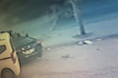 Kırklareli’nde trafik kazasında 1 kişi yaralandı: O anlar güvenlik kamerasına yansıdı