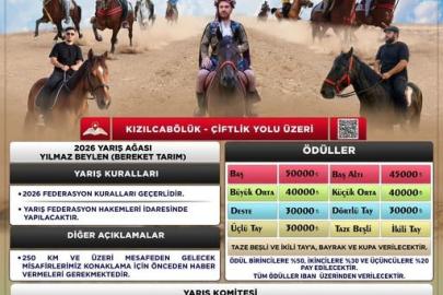 Kızılcabölük’te rahvan at yarışları 4 Ekim’de yapılacak