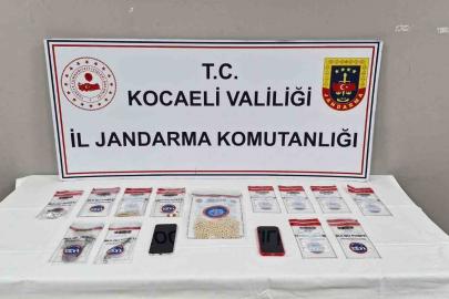 Kocaeli’de uyuşturucu operasyonu: Bin 12 uyuşturucu hap ele geçirildi