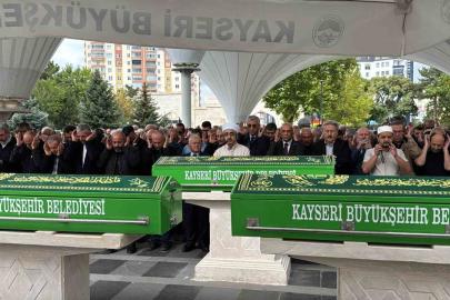Kocasinan Kurucu Belediye Başkanı Alçı, son yolcuğuna uğurlandı