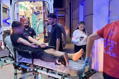 Kontrolden çıkan motosiklet devrildi: 1 yaralı