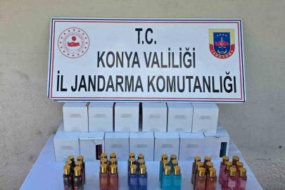 Konya’da 186 bin makaron ve 240 kaçak parfüm ele geçirildi