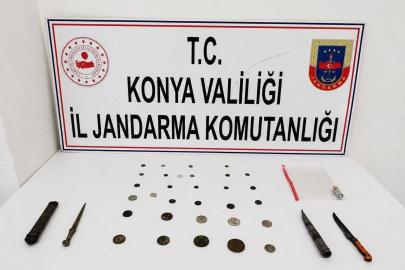Konya’da tarihi eser operasyonu
