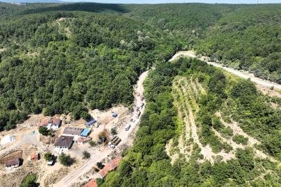 Körfez Asri Mezarlığı’na ulaşım yolu yenileniyor