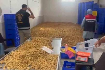 Köşk’te 20 milyon TL değerinde 25 ton etiketsiz kuru incir ele geçirildi