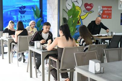 Kuşadası’nda Kent Lokantası her gün 500 kişiyi ağırlıyor