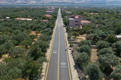 Kuyucak’taki yol yenilendi