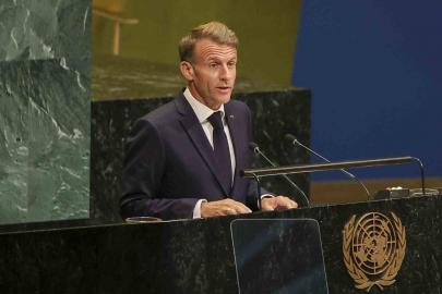 Macron: "Gazze karşısında eylemsiz kalmaya devam edersek ne gibi bir güvenilirliğimiz olabilir?"