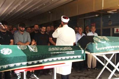 Maltepe’de kiracıları tarafından öldürülen ev sahibi çift son yolculuğuna uğurlandı