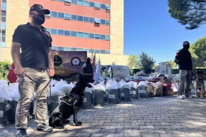 Manisa’da tarihi uyuşturucu operasyonu: Piyasa değeri yaklaşık 1 milyar TL