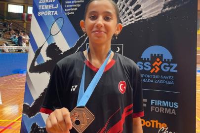 Manisalı Irmak, Hırvatistan’da kürsüye çıktı