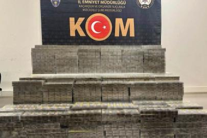 Mardin’de kaçakçılık operasyonunda 7 bin 500 paket sigara ele geçirildi