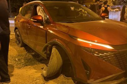 Mardin’de otomobil refüje çıktı: 1 yaralı