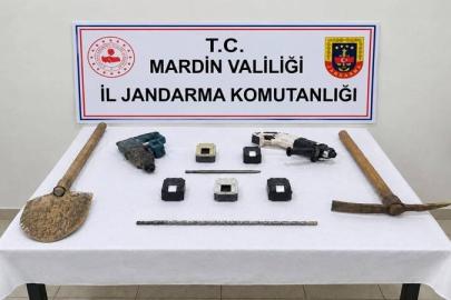 Mardin’de tarihi eser kaçakçılığı operasyonunda 4 şüpheli yakalandı