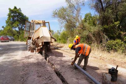 Marmaris Çamlı’daki 30 yıllık içme suyu hatları yenileniyor