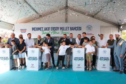 Mehmet Akif Ersoy Mahallesi dev millet bahçesine kavuşuyor