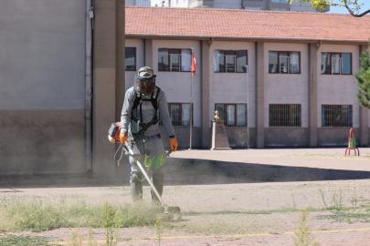 Melikgazi’de okullar yeni eğitim - öğretim yılına hazırlanıyor