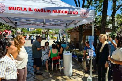 Menteşe’de Halk Sağlığı Haftası etkinliği