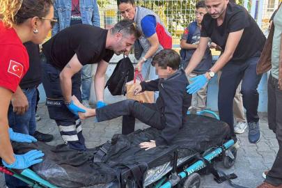 Menteşe’de okul çıkışı öğrencinin ayağı otomobilin altında kaldı