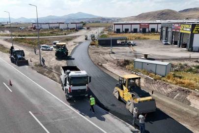 Metal Sanayi Sitesi’nde asfalt çalışması tamamlandı