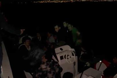 Mobil radar tespit etti, düzensiz göçmenler yakalandı