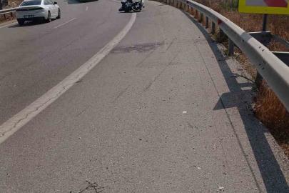 Motosiklet kazasında sürücü hayatını kaybetti