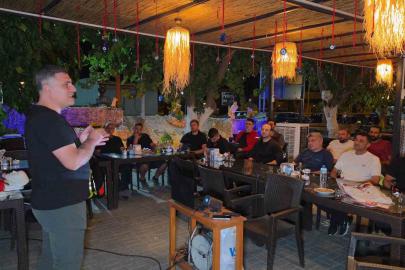 Motosiklet tutkunları ilkyardım eğitimi aldı