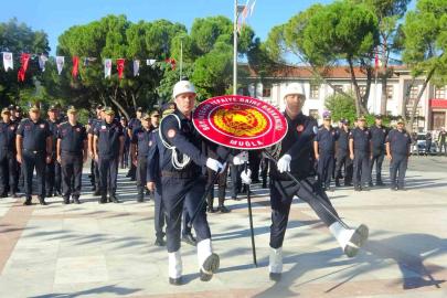 Muğla’da İtfaiye Haftası çelenk sunma töreniyle başladı