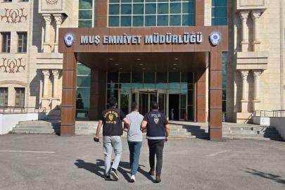 Muş’ta 5 yıl kesinleşmiş hapis cezası bulunan firari yakalandı