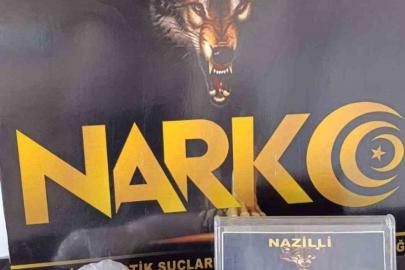 Nazilli’de 756 gram uyuşturucu madde ele geçirildi