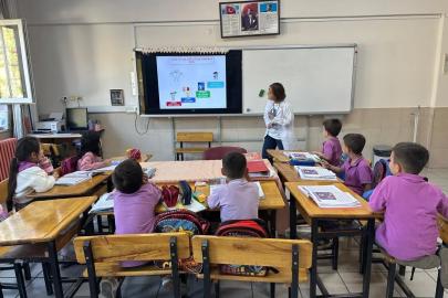 Nazilli’de ilkokul öğrencilerine ağız ve diş sağlığı eğitimi