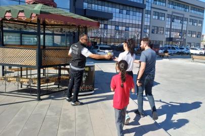 Niğde’de narkotikle mücadelede 758 kişiye bilgilendirme