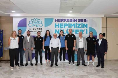 Nilüfer Belediyesporlu milli sporculara Başkan Şadi Özdemir’den tebrik