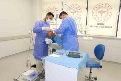 Nusaybin Ağız ve Diş Sağlığı Merkezinde implant tedavisi başladı