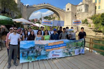Okul birincileri Bosna Hersek gezisinde