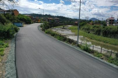 Ordu’da sıcak asfalt çalışmaları