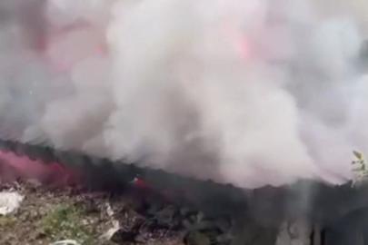 Ordu’da tüp patlayan ev alevlere teslim oldu, 3 kişi yaralandı