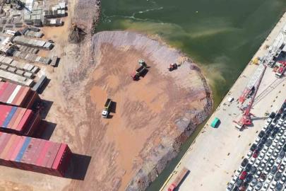 Safiport, deniz dolgusuyla 450 bin metrekareden 1,2 milyon metrekareye ulaştı