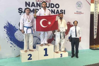 Sağlık personeli Akküç, dünya şampiyonu oldu