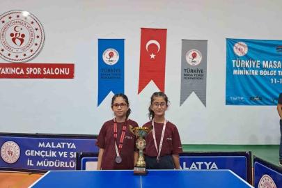 Şahinbey’in minik raketlerinden bölge ikinciliği