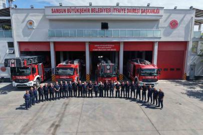 Samsun İtfaiyesi 9 ayda 8 bin 157 olaya müdahale etti