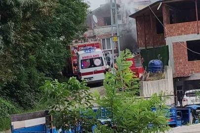 Samsun’da ev yangını: 1 ölü