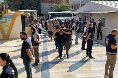 Şanlıurfa merkezli yasa dışı bahis operasyonunda 47 şüpheli adliyeye sevk edildi