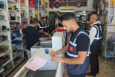 Şanlıurfa’da kırtasiye denetimlerinde 44 işletmeye 175 bin TL ceza kesildi