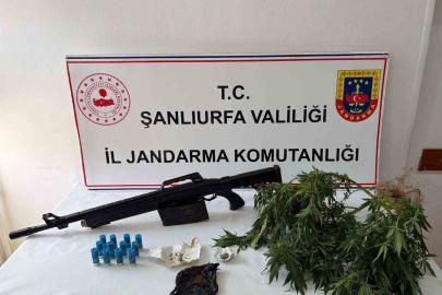 Şanlıurfa’da  uyuşturucu operasyonları: 5 gözaltı