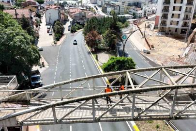 Santral Rampası’nda çevre düzenlemesi başladı