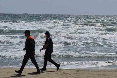 Saray’da deniz keyfine hava engeli