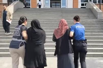 Şehir şehir gezip hırsızlık yapan 2 kadın Samsun’da yakalandı